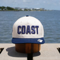 Tan and Navy Coastal Hat